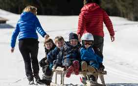 Auf zum Rodeln! - Foto: Helmuth Rier
